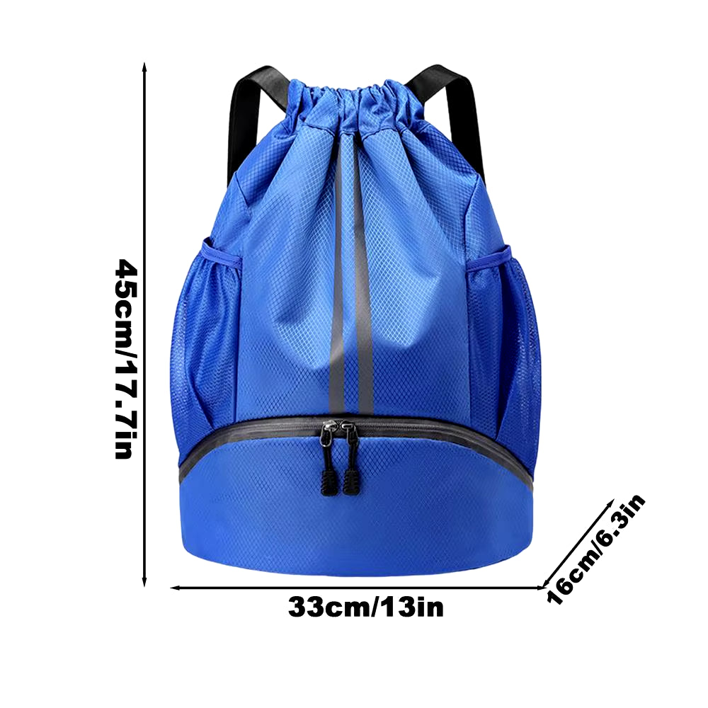 Foldable Waterproof Gym Bag Fitness Backpack Drawstring Shop Pocket Hiking Camping Beach Swimming Men Women Sports Bags