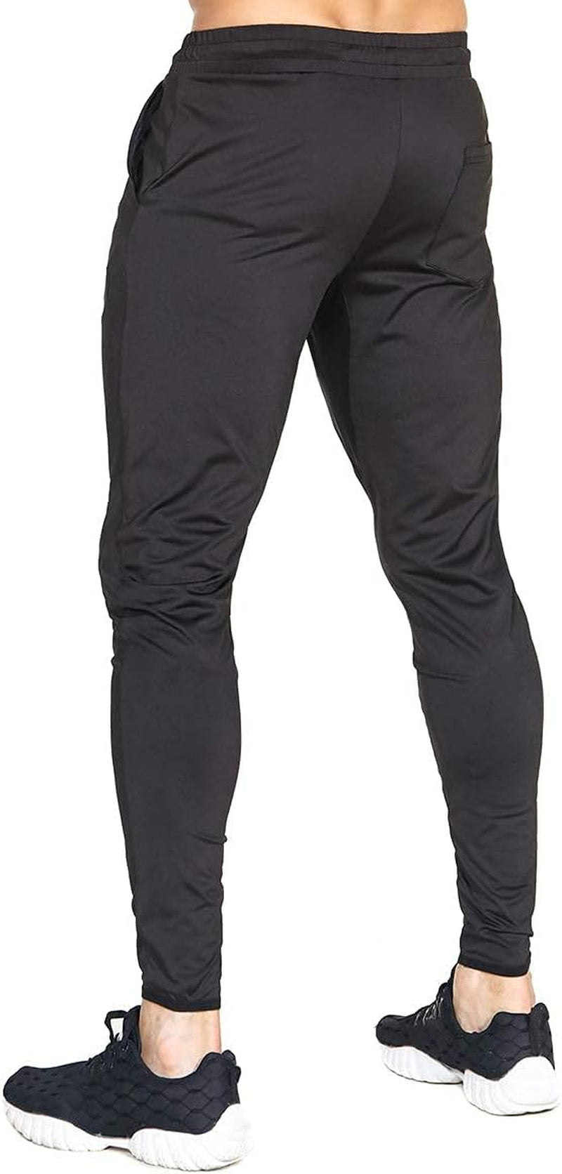 Mens Lightweight Gym Jogger Pants,Men'S Workout Sweatpants with Zip Pocket