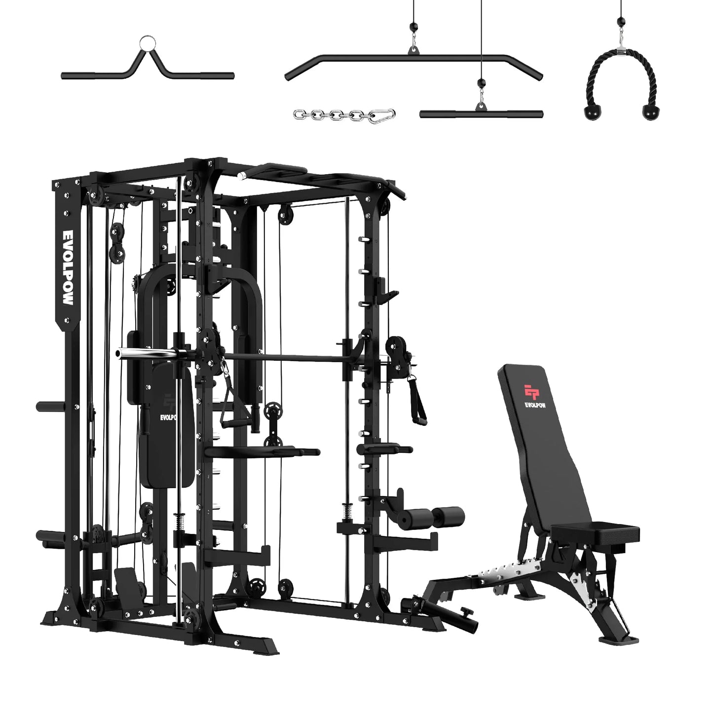 M2A Brute All-In-One Smith Machine Home Gym