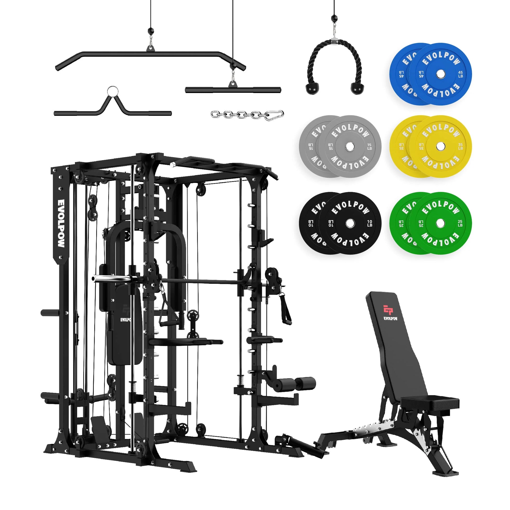 M2A Brute All-In-One Smith Machine Home Gym