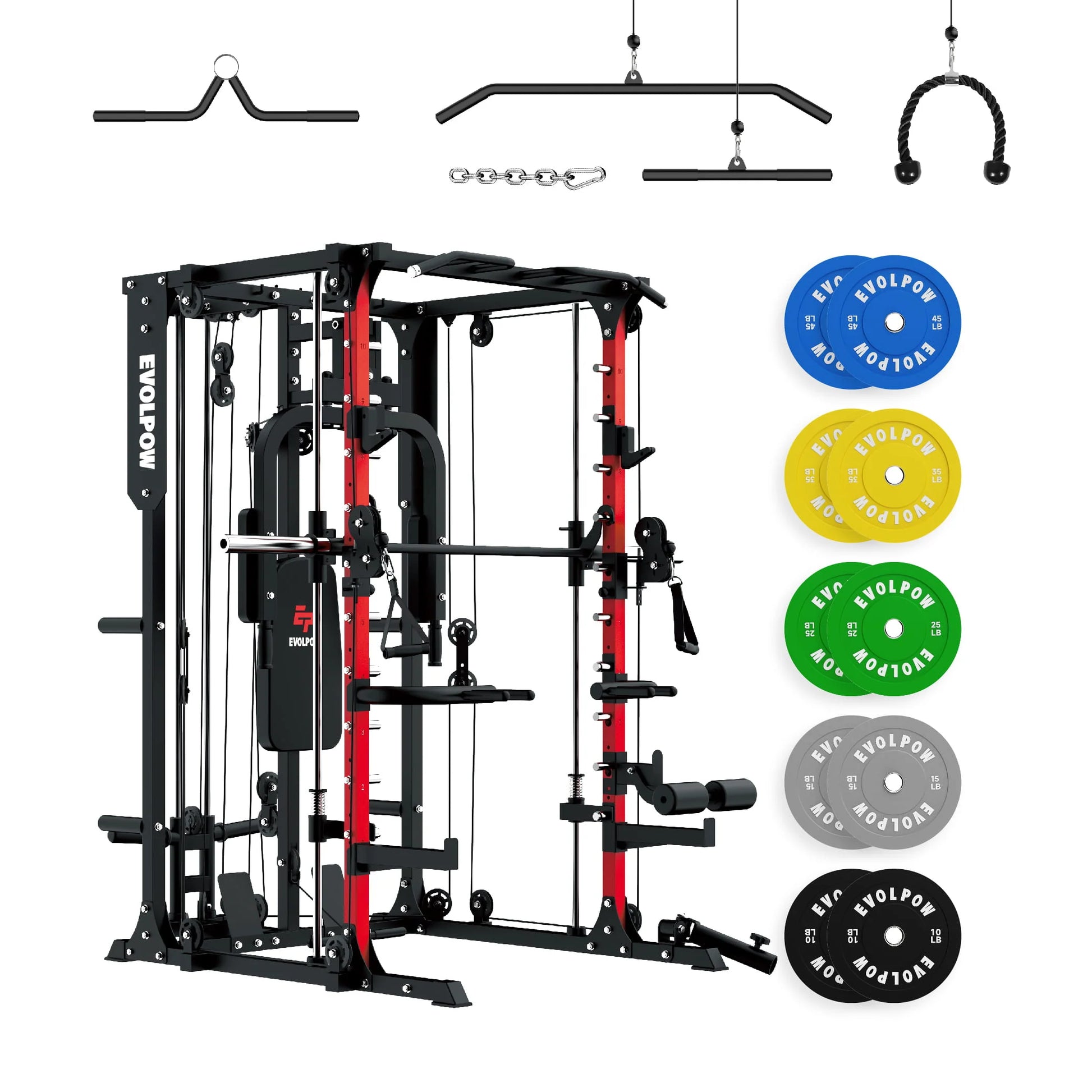 M2A Brute All-In-One Smith Machine Home Gym